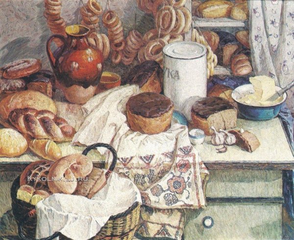 Юрий Николаев картины натюрморт