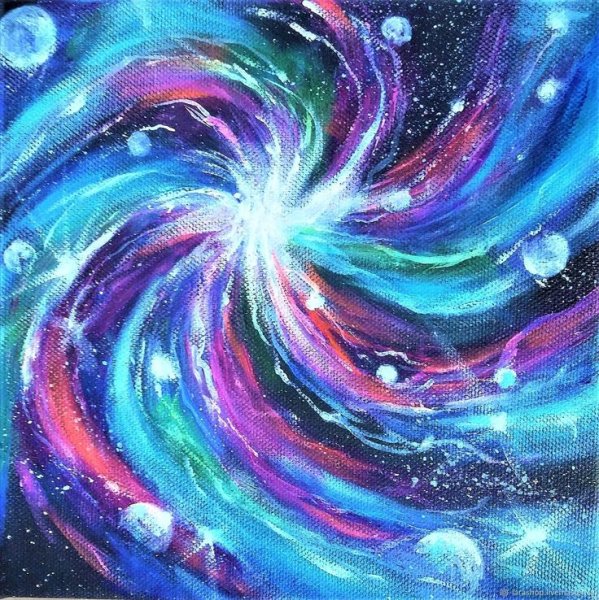 Картины абстракция космос