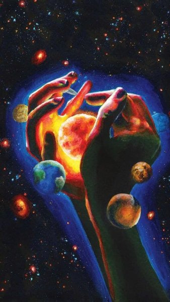 Космос живопись