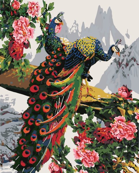 Рембрандт натюрморт с павлином