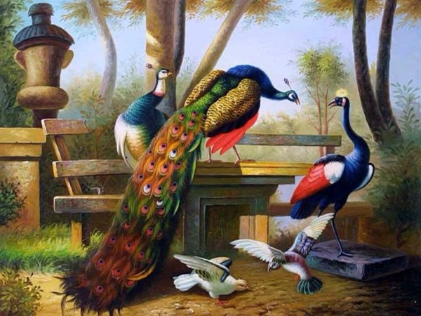 Павлин фэнтези