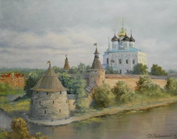 Псковский художник Светличный