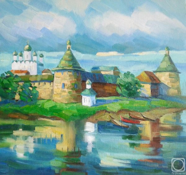 Псков в картинах художников