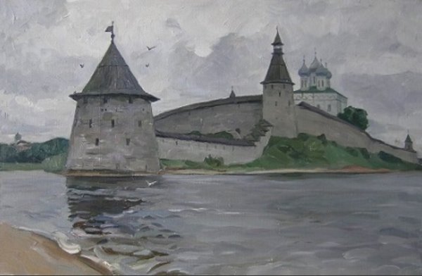 Древняя Русь город Псков