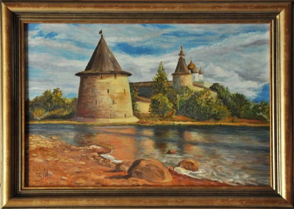 Соловецкий монастырь картина