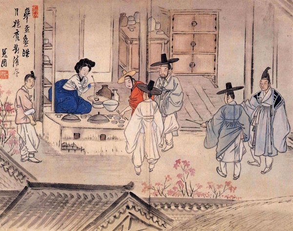 Корейская живопись династии Чосон