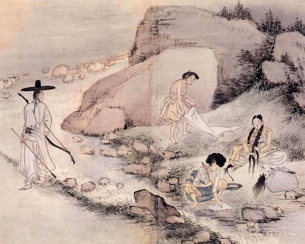 Традиционная корейская живопись чосонхва