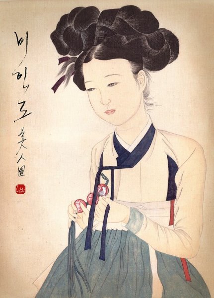 Корейская живопись 17 века