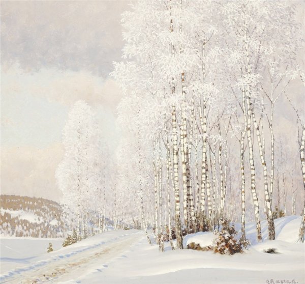 Художник Густав Фьюэстад