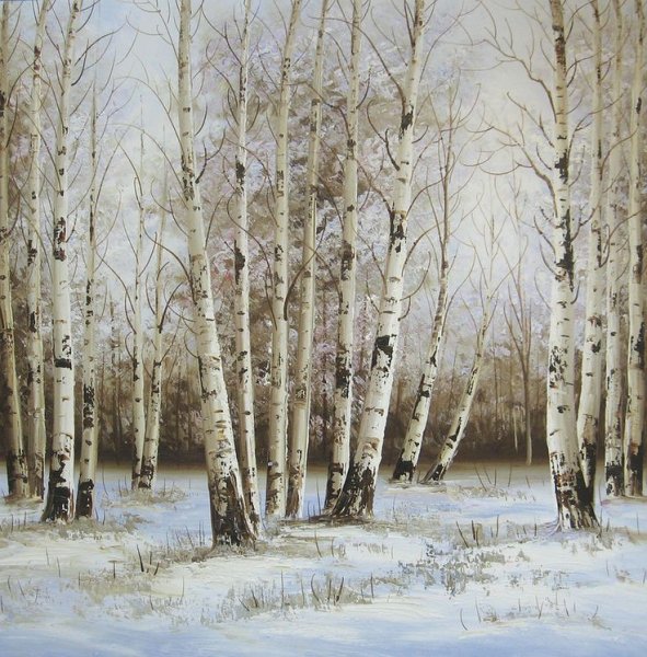 Герасимов Андрей. «Зимний лес. Просека».