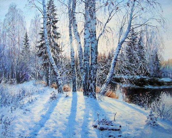 Художник - Олег Пятин. Пейзажи.