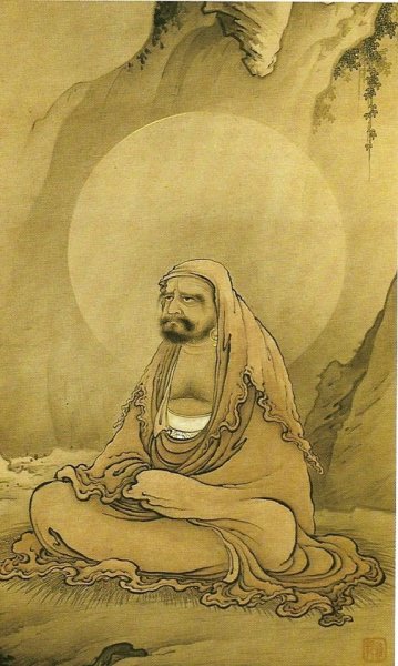 Буддийская живопись Бодхидхарма