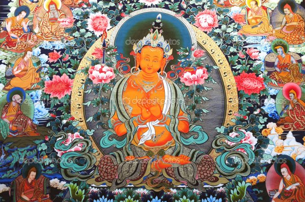 Картина Чжон Сона «пик чхоннё горы Кымган»