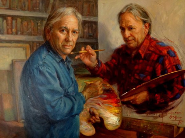 Художник творит