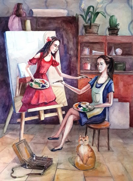 Дипломные работы в художественной школе