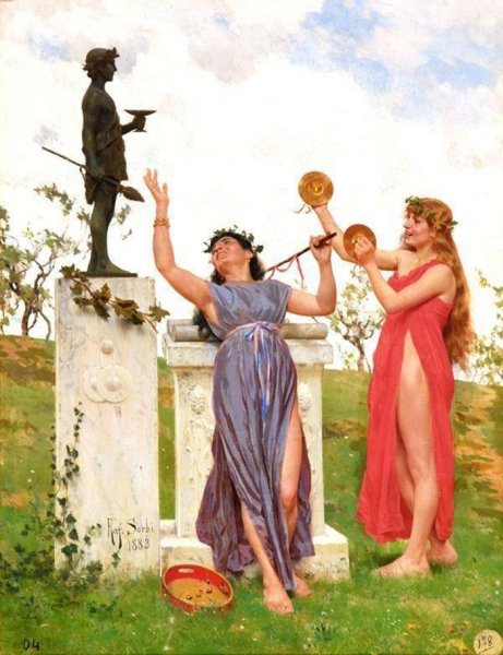 Итальянский художник Raffaello Sorbi (1844 –1931):