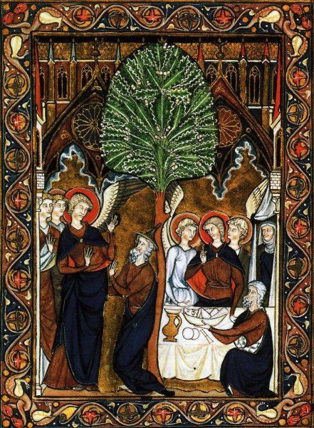 Книжная миниатюра готики