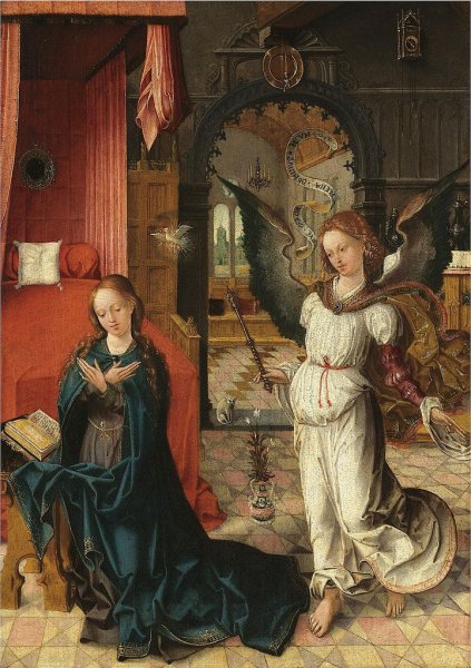 Грюневальд Благовещение