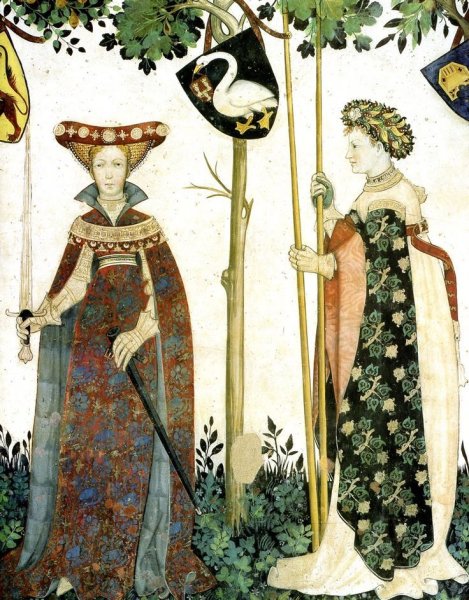 Мода средневековье живопись