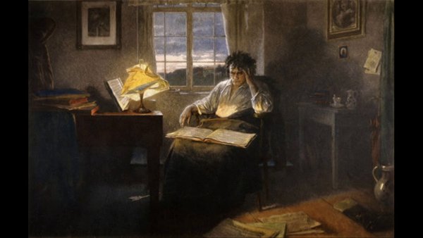 Людвиг Ван Бетховен больной