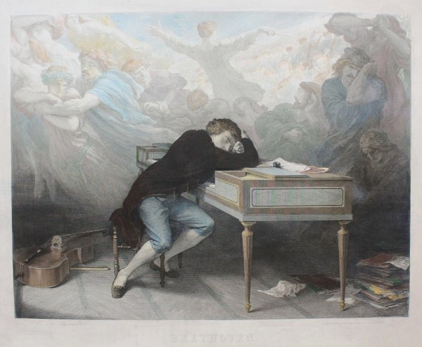 Людвиг Ван Бетховен фортепиано