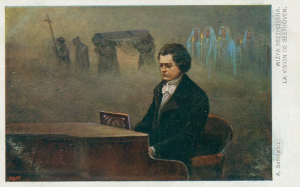 Людвиг Ван Бетховен в живописи