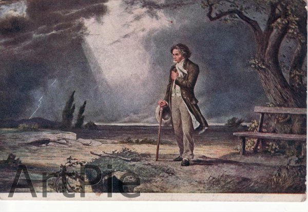 Бетховен на прогулке