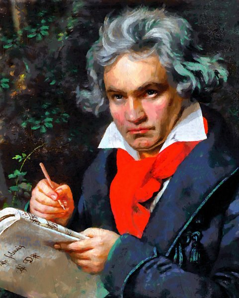 Людвиг Ван Бетховен портрет