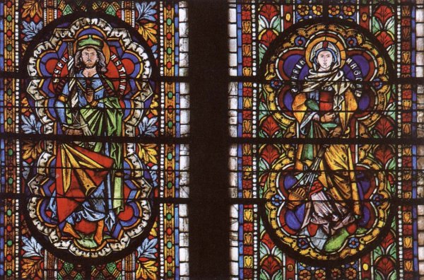 Витраж в соборе Наумбурга