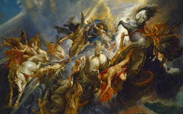 Зевс громовержец картина