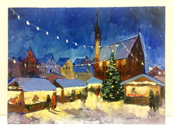 Лидия Диннер "Рождественский натюрморт"