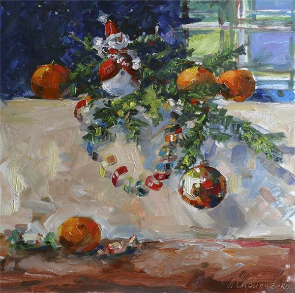 Валевская Валентина Михайловна зимние пейзажи