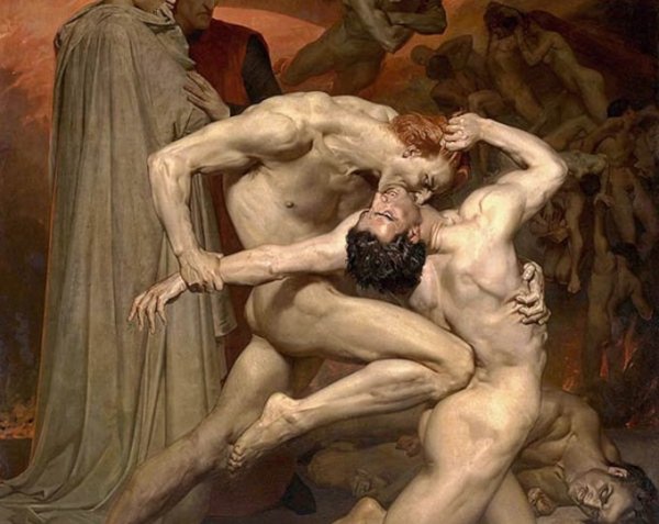 Ганс Мемлинг мучение грешников в аду