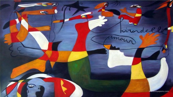 Жоан Миро «композиция» 1927