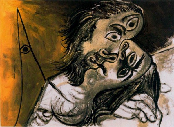 Поцелуй Пабло Пикассо 1931