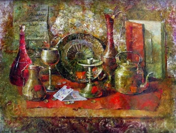 Ильичева Елена художник натюрморты