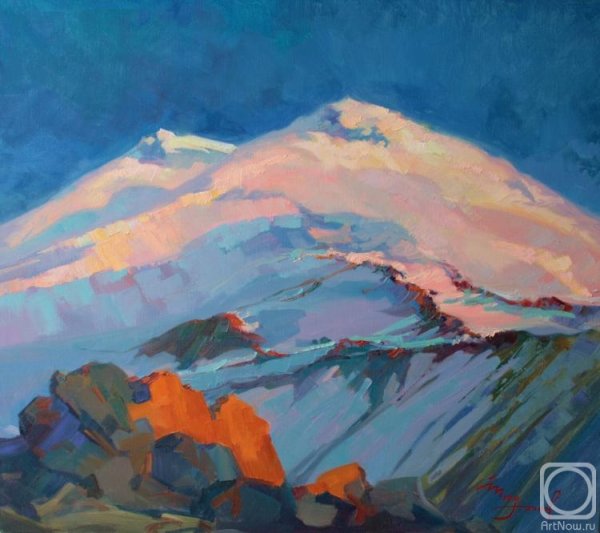Картины Рериха горы Эльбрус