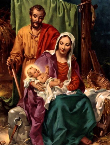 Андреа дель Сарто святое семейство