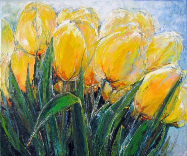 Tulpani масляная картина