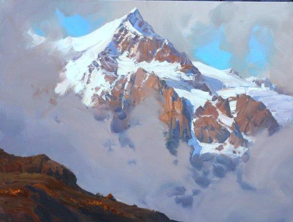 Картины Рериха Эльбрус
