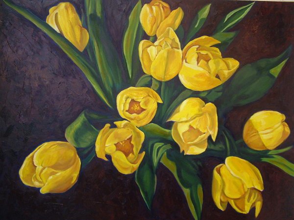 Ван Гог тюльпаны