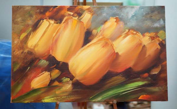 Олег Буйко тюльпаны мастер класс