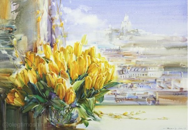 Художник Олег Тимошин