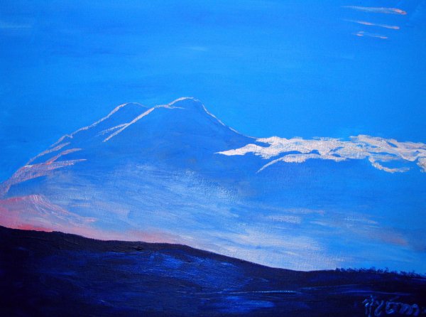 Юрий Прядко картины горы
