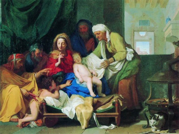 Рафаэль Санти Мадонна с безбородым Иосифом