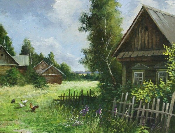 Лукас деревенский пейзаж