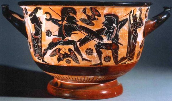 Греция архаика вазопись