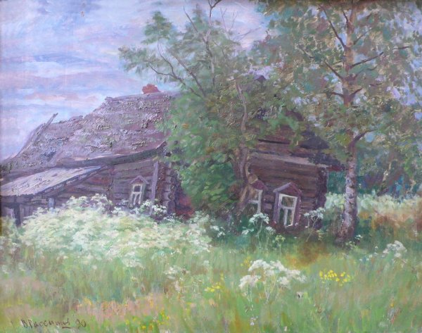 Менстед Петер деревня избы