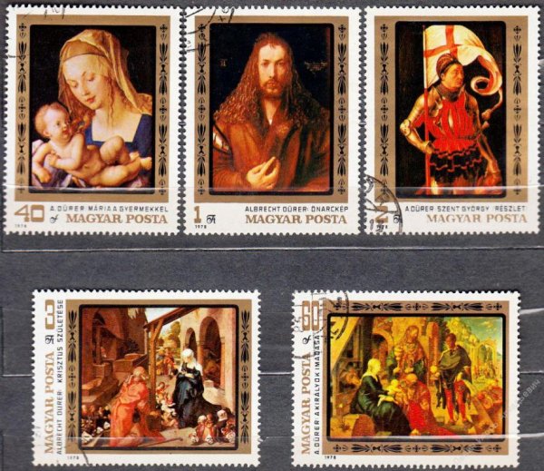 Почтовые марки Дюрер