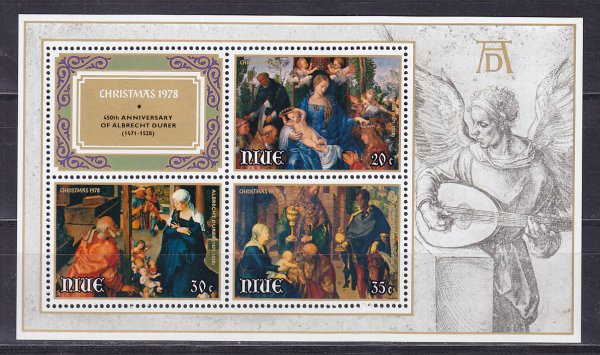 Почтовые марки живопись